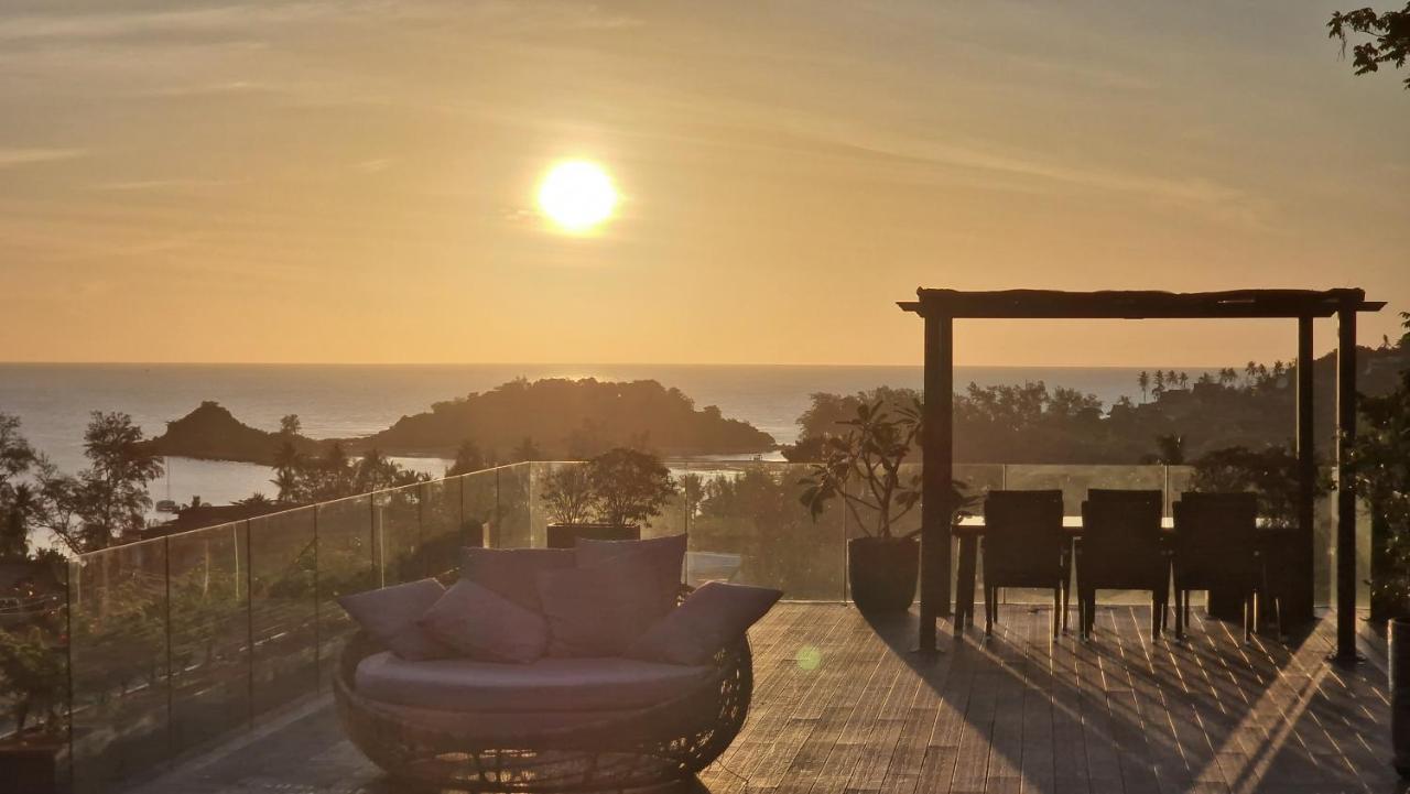 Villa Obsidian, With Staff, Sea View And Walk To Choeng Mon Beach Eksteriør billede