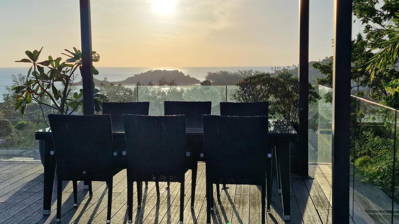 Villa Obsidian, With Staff, Sea View And Walk To Choeng Mon Beach Eksteriør billede