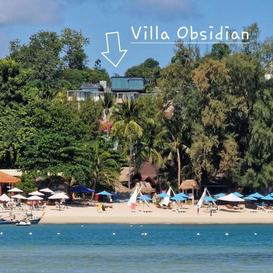 Villa Obsidian, With Staff, Sea View And Walk To Choeng Mon Beach Eksteriør billede
