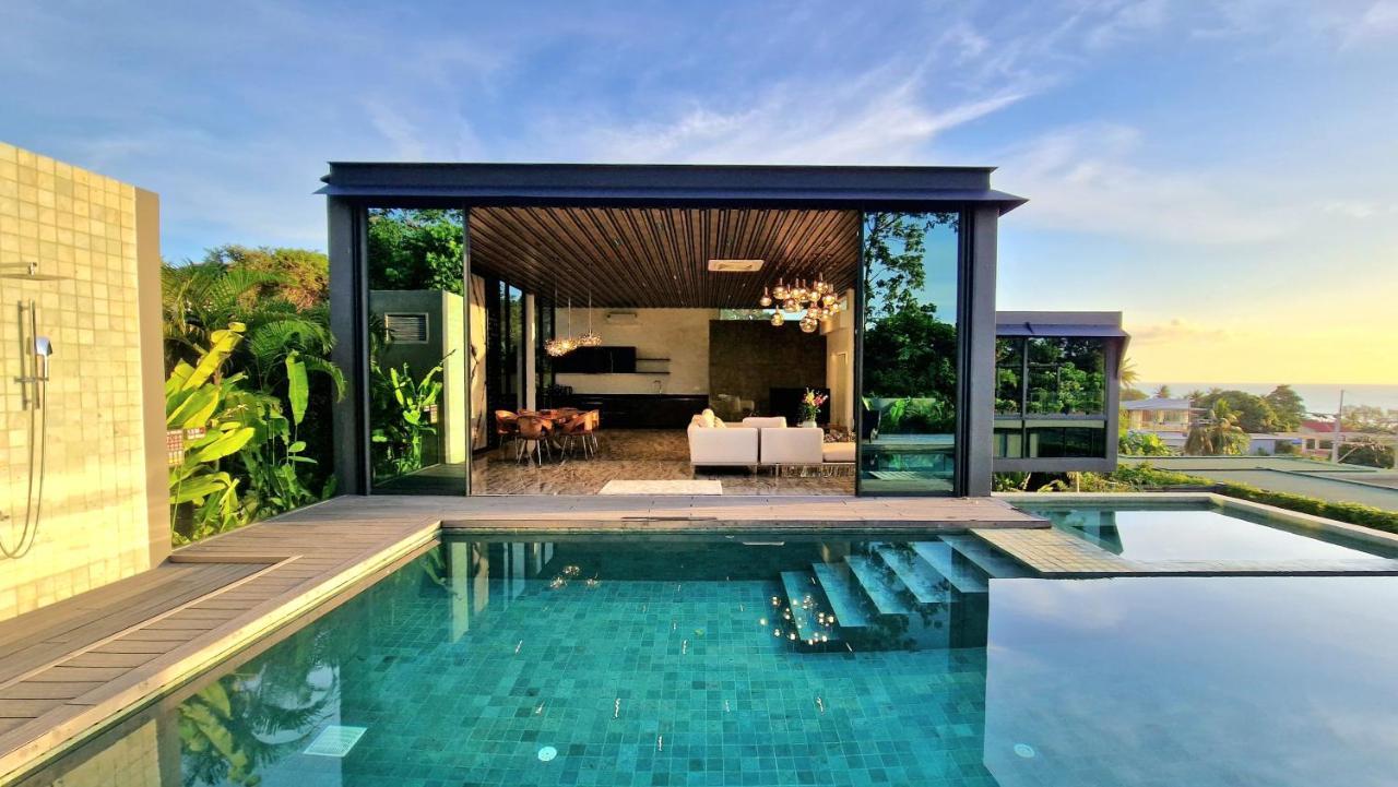 Villa Obsidian, With Staff, Sea View And Walk To Choeng Mon Beach Eksteriør billede