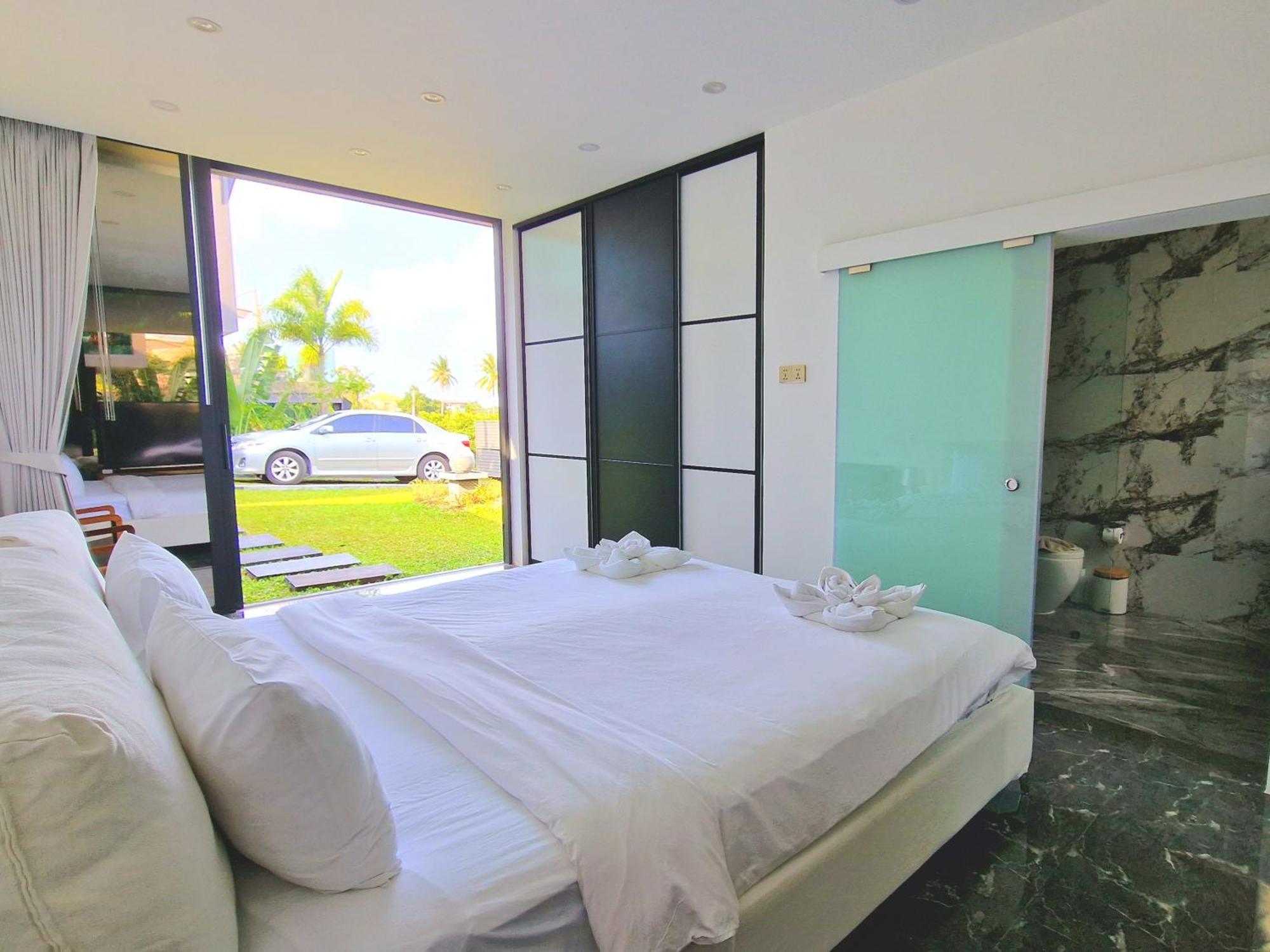 Villa Obsidian, With Staff, Sea View And Walk To Choeng Mon Beach Eksteriør billede