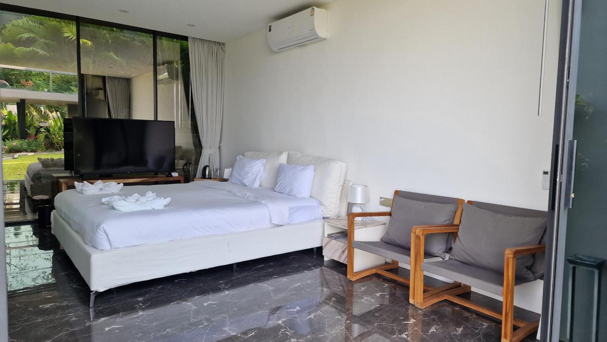 Villa Obsidian, With Staff, Sea View And Walk To Choeng Mon Beach Eksteriør billede